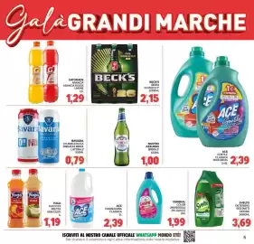 Volantino Eté Pagina 5: Svelto detergente per piatti limone €3,69, Beck's birra classica 5° €2,15