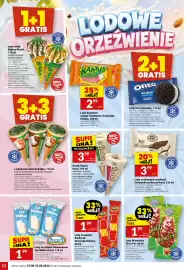 Twój Market gazetka tydzień 34 Strona 22: Lody na patyku Świderek Oranżada Hellena €1,99, Lody Wiewiórka Alex-Pol €1,99