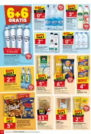 Twój Market gazetka tydzień 34 Strona 32: Woda Kasztelańska €0,89, Woda Żywiec Zdrój z nutą soku €3,69