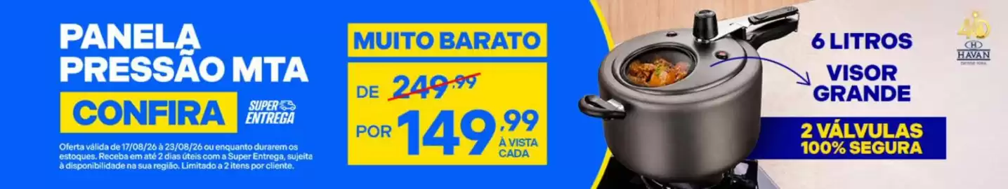 Catálogo Lojas Havan semana 34 Página 1