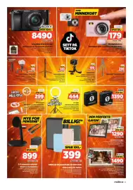 POWER kundeavis uke 34 Side 21: Sony Alpha 6100 kamerakit €8.490,00, DPF FLEXTRIPODP €199,00