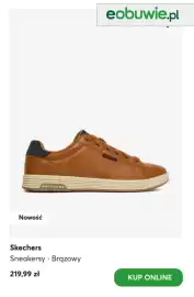 Eobuwie gazetka tydzień 34 Strona 2: Sneakersy Skechers brązowe €219,99
