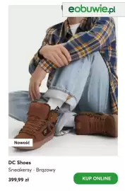 Eobuwie gazetka tydzień 34 Strona 3: Sneakersy DC Shoes brązowe €399,99