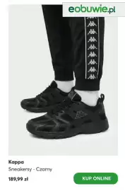 Eobuwie gazetka tydzień 34 Strona 7: Sneakersy Kappa Czarny €189,99