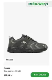 Eobuwie gazetka tydzień 34 Strona 8: Sneakersy Kappa Khaki €189,99