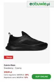 Eobuwie gazetka tydzień 34 Strona 9: Sneakersy Calvin Klein czarne €319,99