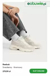 Eobuwie gazetka tydzień 34 Strona 2: Sneakersy Reebok kremowe €279,99