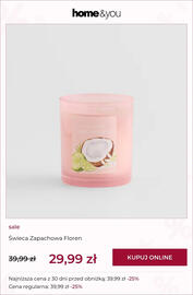 Home&You gazetka tydzień 34 Strona 12: Świeca zapachowa Floren home & you €29,99