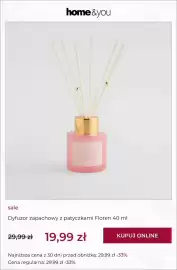 Home&You gazetka tydzień 34 Strona 11: Dyfuzor zapachowy z patyczkami Floren €19,99