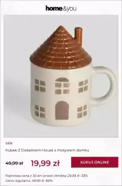 Home&You gazetka tydzień 34 Strona 3: Kubek home & you Z Dodatkiem House z motywem domku €19,99