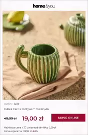 Home&You gazetka tydzień 34 Strona 4: Kubek Cacti z motywem roślinnym home & you €19,00