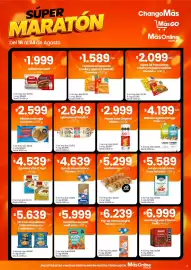 Catálogo Changomas semana 34 Página 5: Medialunas €5.299,00, Paladini leberwurst €2.649,00