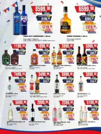 Revista Maxiconsumo semana 34 Página 23: Marques vino malbec €199.491,00, Tres plumas licor café €599.990,00