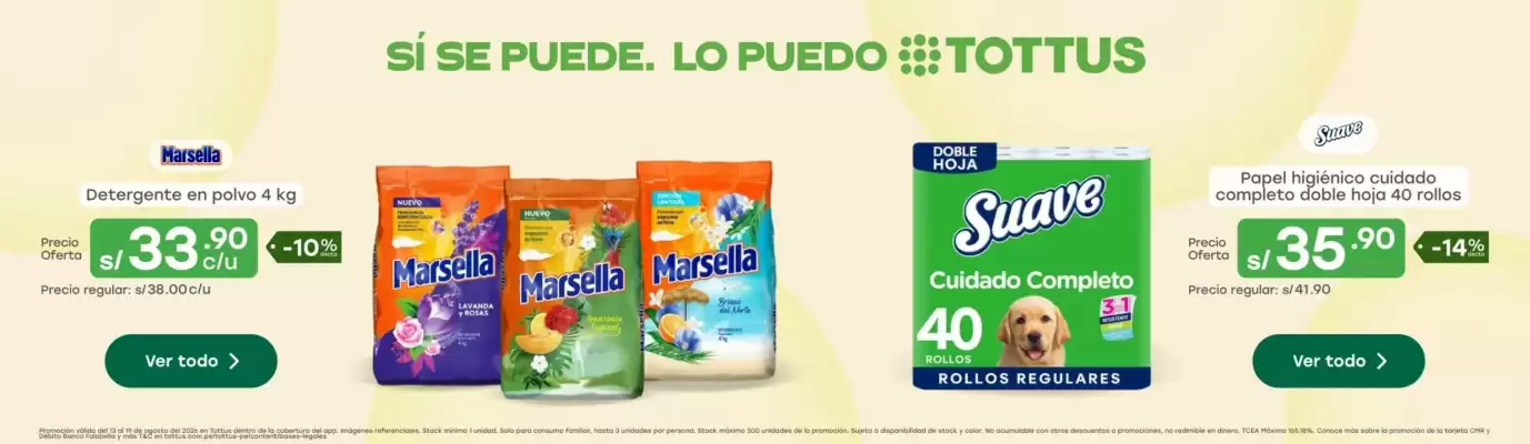 Catálogo Tottus (válido hasta 19-08)