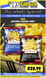 Die Visfabriek catalogue Page 3: Natures Garden straight cut frying chips €28,99