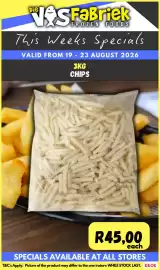 Die Visfabriek catalogue Page 6: Frozen French Fries €45,00