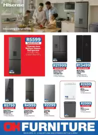 OK Furniture catalogue Page 1: Titanium Inox Bottom freezer Refrigerator €4.999,00