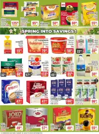 KitKat Cash and Carry catalogue Page 4: RAYA Peanut Butter Smooth €58,00, FIVE ROSES Teabags €57,00