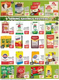 KitKat Cash and Carry catalogue Page 5: White Star Super Maize Meal €95,00, King Korn Malt €40,00