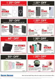 Harvey Norman catalogue Page 10: Cygnett Voyager TravelTag with Wireless Recharging €35,00