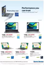Harvey Norman catalogue Page 21: Acer Aspire Go Laptop €798,00, Acer Aspire Lite 15 Laptop €448,00