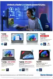 Harvey Norman catalogue Page 23: HP OmniBook Ultra Flip 14 €5.499,00, HP OmniBook Ultra Flip 14 Copilot+ PC €2.898,00