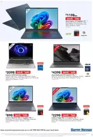 Harvey Norman catalogue Page 25: Lenovo LOQ Gaming Laptop €2.098,00, Lenovo IdeaPad Slim 3 Copilot+ PC €898,00