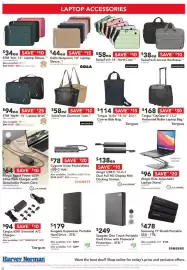 Harvey Norman catalogue Page 28: Targus 'CityGear 3' 17.3" Horizontal Roller Laptop Bag €168,00