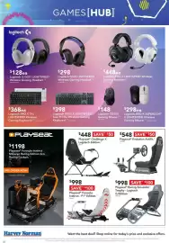 Harvey Norman catalogue Page 30: Logitech PRO X TKL LIGHTSPEED Wireless Gaming Keyboard €368,00