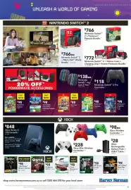 Harvey Norman catalogue Page 35: EA Sports FC 26. €58,00, Forza Horizon 6 €98,00
