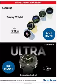 Harvey Norman catalogue Page 41: Samsung Galaxy Watch9 €648,00