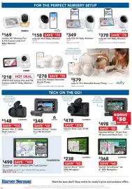 Harvey Norman catalogue Page 46: Garmin 6" dezl™ LGV620 GPS Truck Sat Nav. €498,00, Eufy E20 2K Baby Monitor €349,00