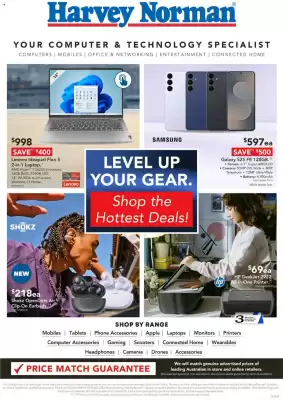Harvey Norman catalogue (valid until 29-08)