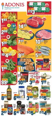 Marché Adonis flyer
