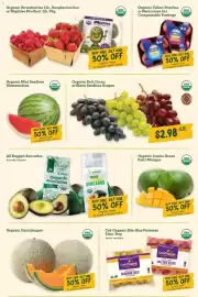 Sprouts Farmers Market weekly ad week 34 Page 5: Organic Red, Green or Black Seedless Grapes €2,98