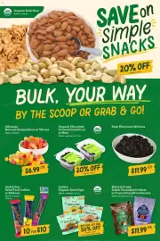 Sprouts Farmers Market weekly ad week 34 Page 9: Nutty Fruity Dubai Chocolate Pralines or Freeze Dried Strawberries €11,99