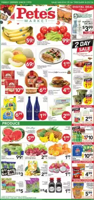 Pete's Fresh Market (valid until 25-08)