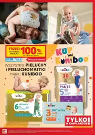 Kaufland gazetka tydzień 34 Strona 13: Pieluchy i pieluchomajtki Kuniboo