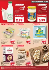 Kaufland gazetka tydzień 34 Strona 25: PSZCZELARZ KOZACKI Miód wielokwiatowy w kamionce €17,99