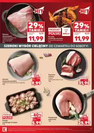 Kaufland gazetka tydzień 34 Strona 27: Żołądki z polskiego kurczaka €5,99, Szponder wołowy krojony €31,90