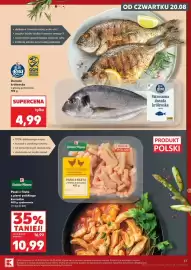 Kaufland gazetka tydzień 34 Strona 37: Stoisko Mięsne Paski z fileta z piersi polskiego kurczaka €10,99