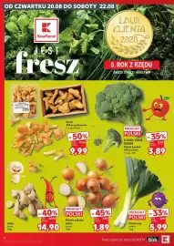Kaufland gazetka tydzień 34 Strona 4: K-STĄD TAKIE DOBRE Polski brokuł €3,89, Kurki €9,99