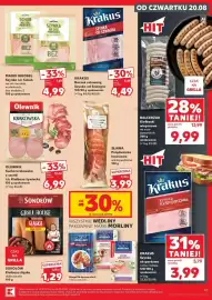 Kaufland gazetka tydzień 34 Strona 41: Sława Polędwiczka łososiowa wiśnią wędzona €3,99