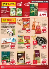 Kaufland gazetka tydzień 34 Strona 45: Wszystkie orzechy, mieszanki orzechowe i owoce suszone marki Helio