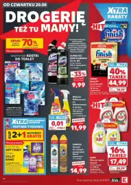Kaufland gazetka tydzień 34 Strona 50: Wszystkie kostki do toalet, Meglio Odtłuszczacz lub Odkamieniacz w sprayu €11,99