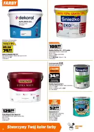 OBI gazetka Strona 10: Śnieżka EkoPlus €109,99, Śnieżka Supermal €34,39