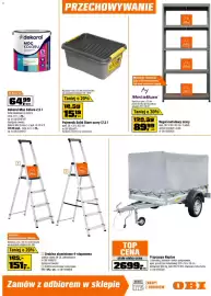 OBI gazetka Strona 11: Przyczepa Neptune €2.699,70, Drabina aluminiowa 4-stopniowa €151,00