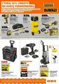 OBI gazetka Strona 15: Zestaw skrzyń Qbrick PRO Cart + walizka na narzędzia €149,00