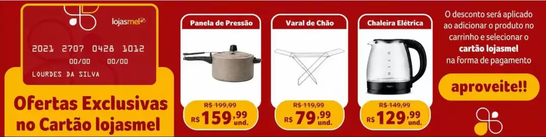 Folheto Lojas Mel semana 34 Página 1