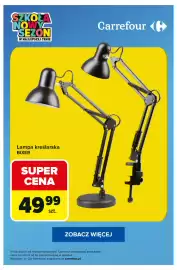 Carrefour gazetka tydzień 34 Strona 4: Lampa kreślarska Bixer €49,99